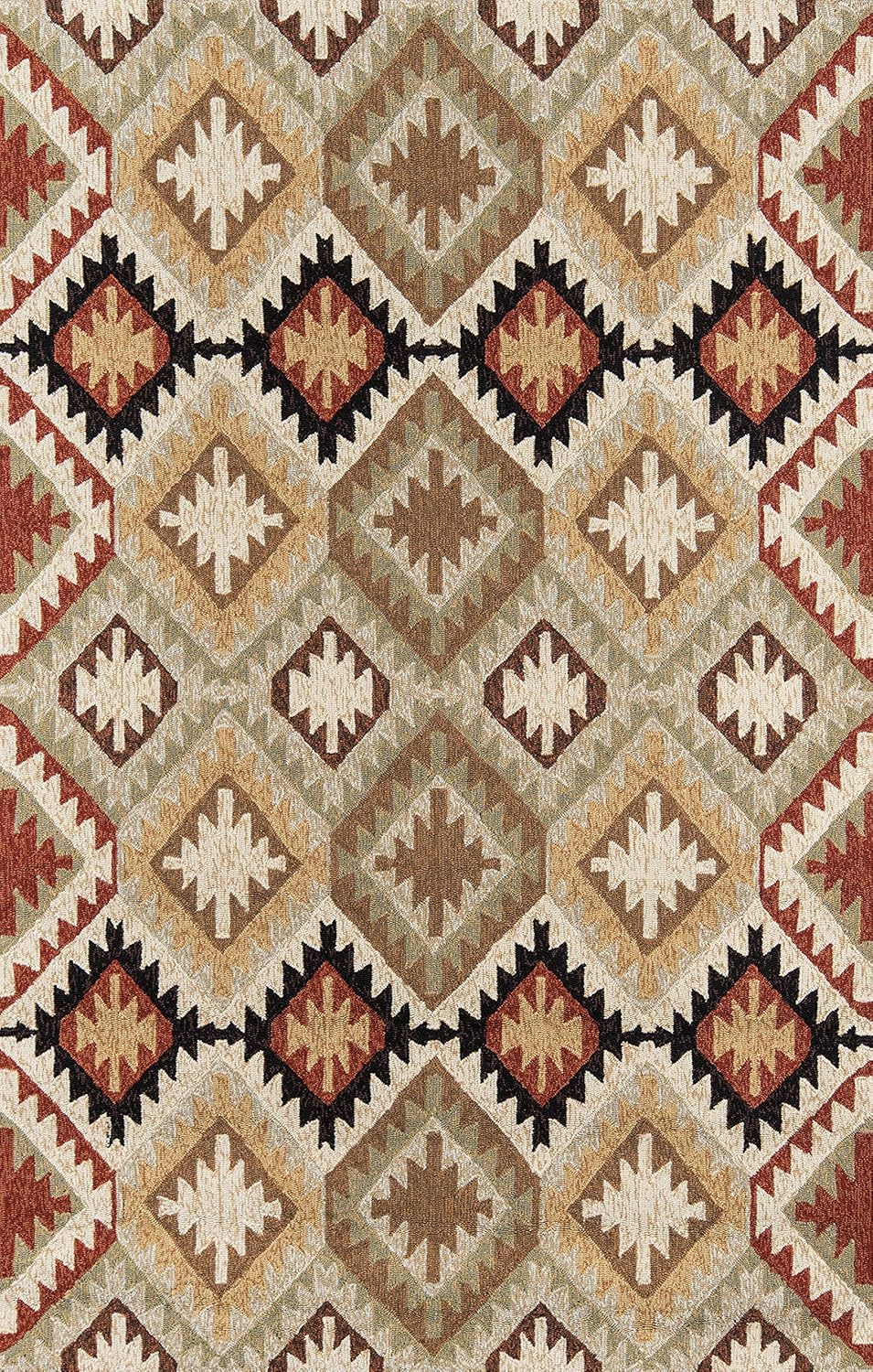 veranda indoor outdoor rug collection on Amazon Com Momeni Rugs Veranda Collection Contemporary Indoor Outdoor Area Rug Easy To Clean Uv Protected Fade Resistant 3 9 X 5 9 Black Furniture Decor