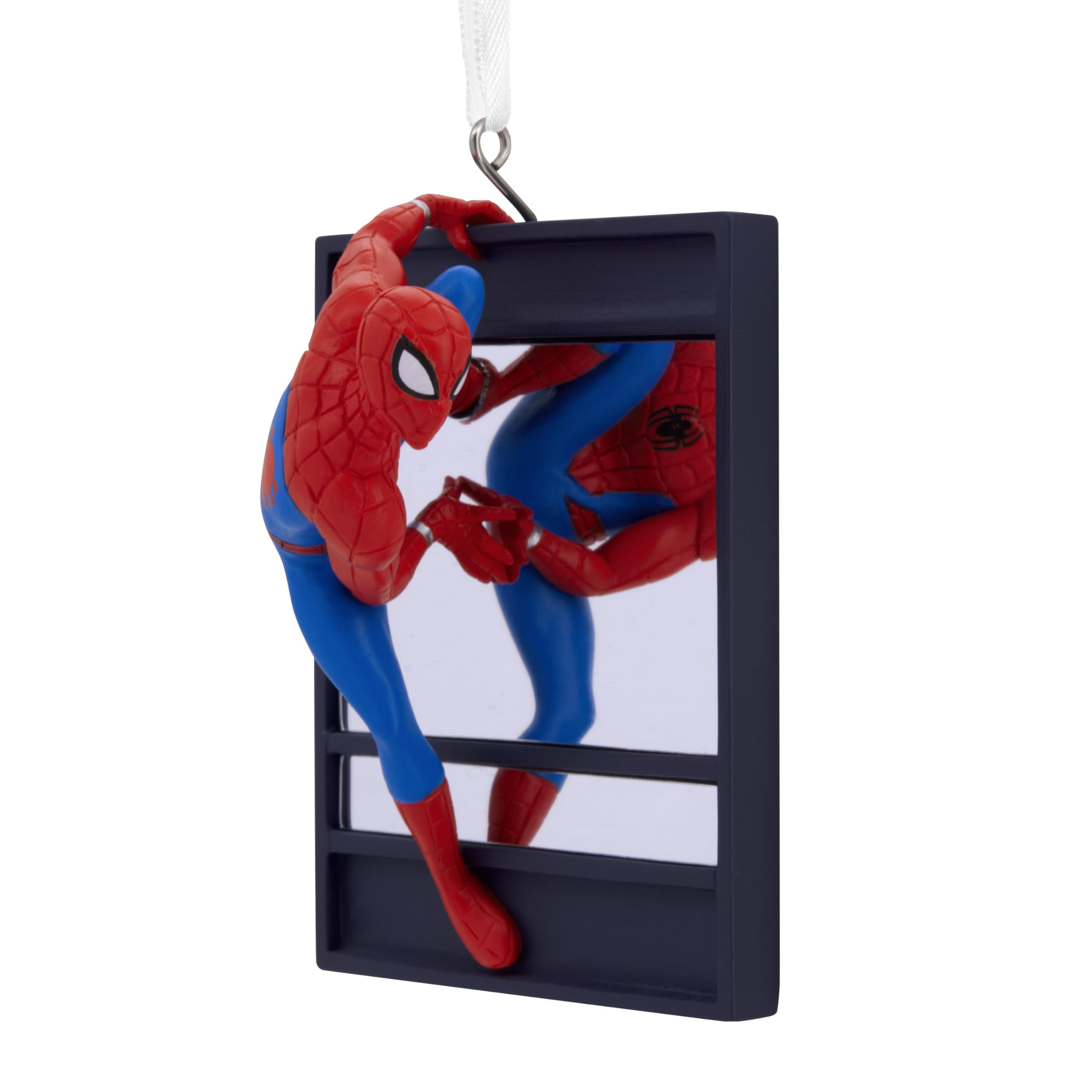 Hallmark Spiderman on Window Ornament, MARVEL Tree Decoration, Disney Hanging Ornament, Christmas Hanging Ornament, Gifts for Christmas