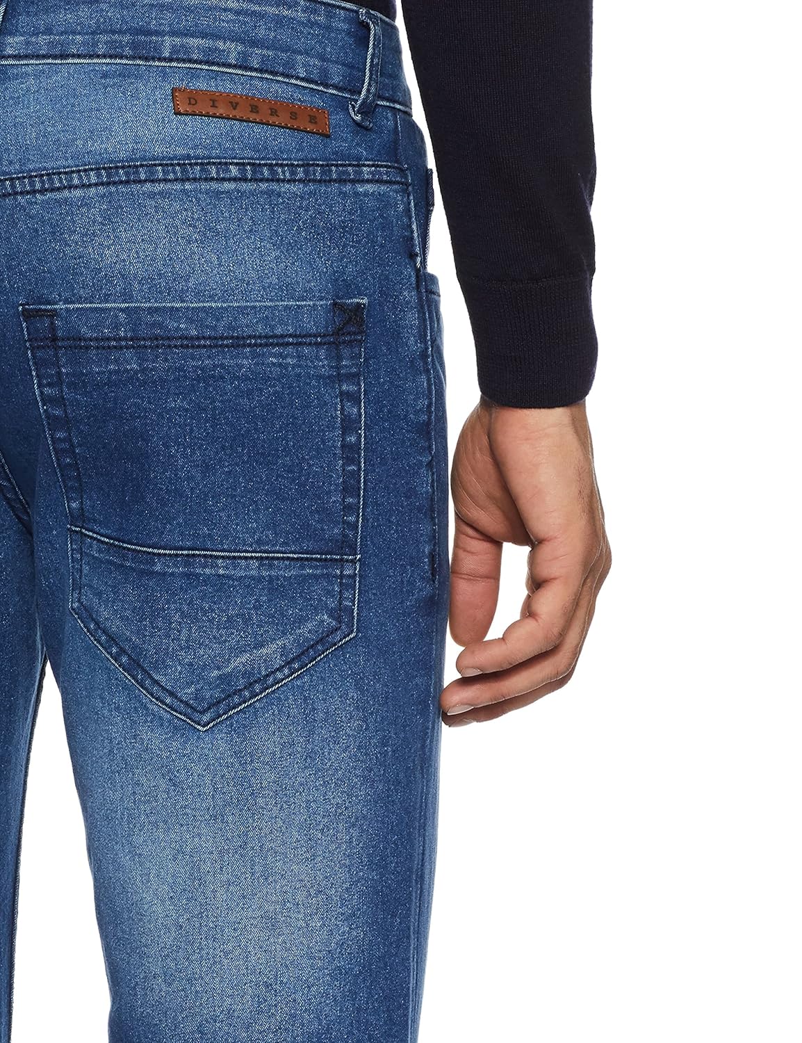 diverse men's relaxed fit jeans