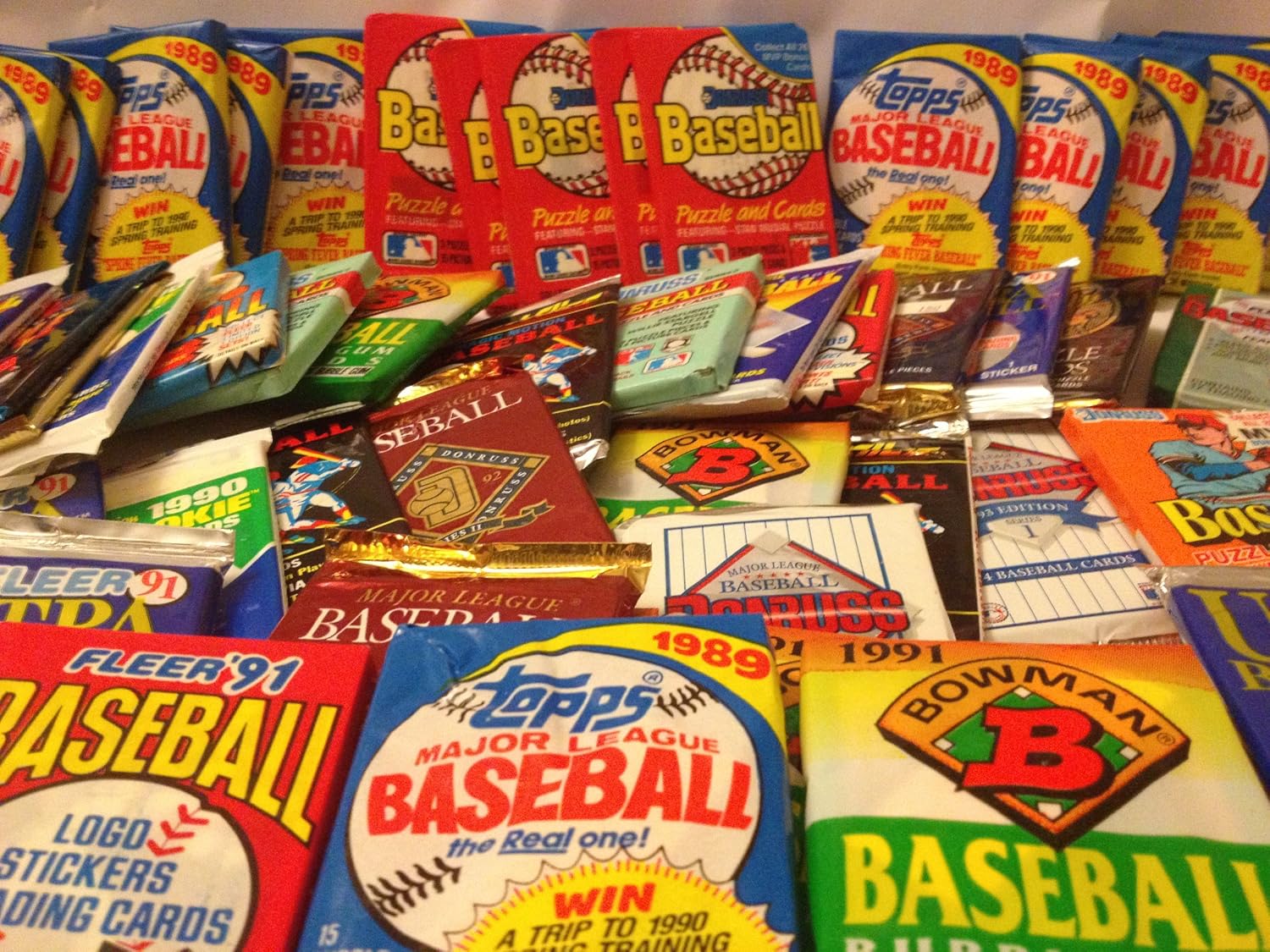 Vintage football wax packs product photo 6