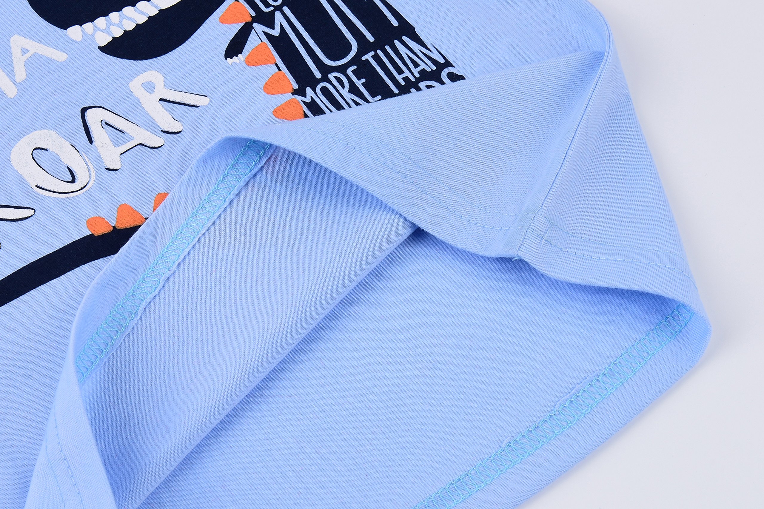 Dhasiue Kids Dinosaur T-Shirt Toddler/Little Boys Short Sleeve Tops Tees