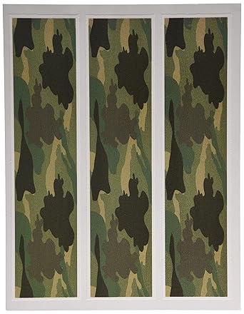 Camouflage Camo Edible Icing Image Cake Strips Side Edge