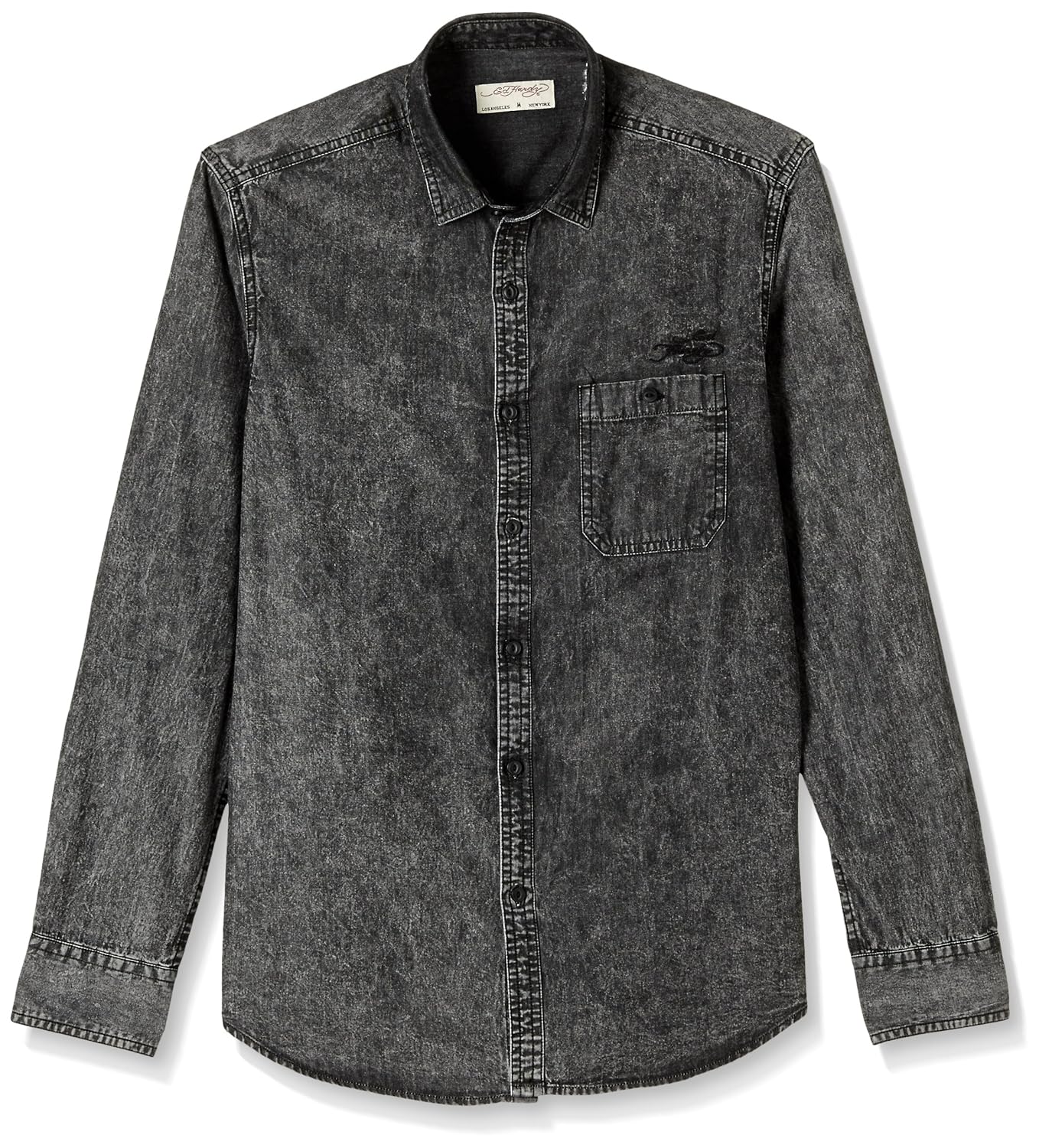 ed hardy men's dress shirt