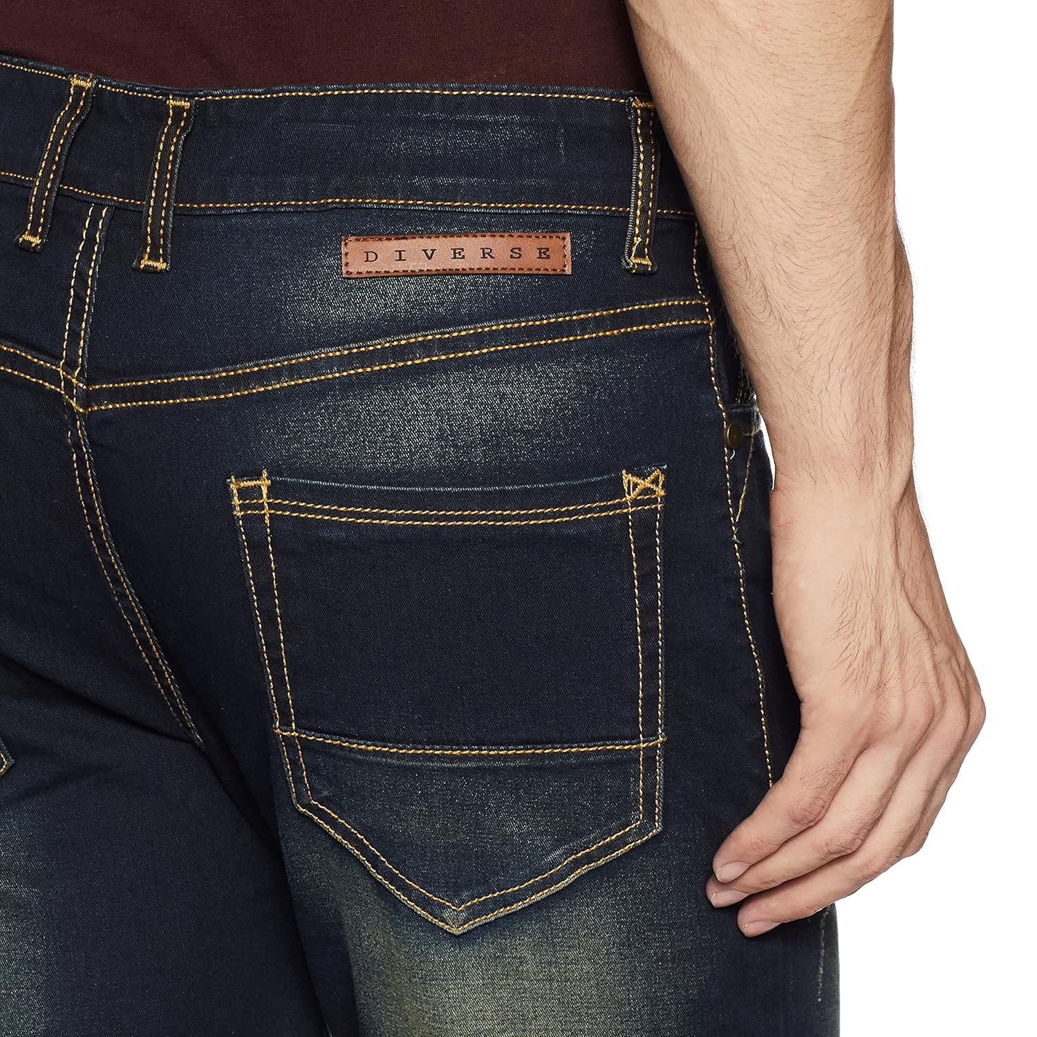 diverse men's slim fit jeans