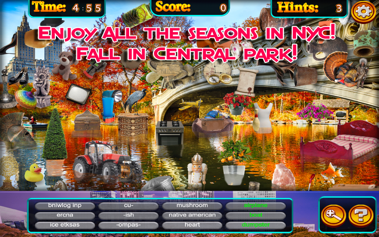 Hidden Objects New York - Times Square & Central Park Adventures - Thumbnail 4