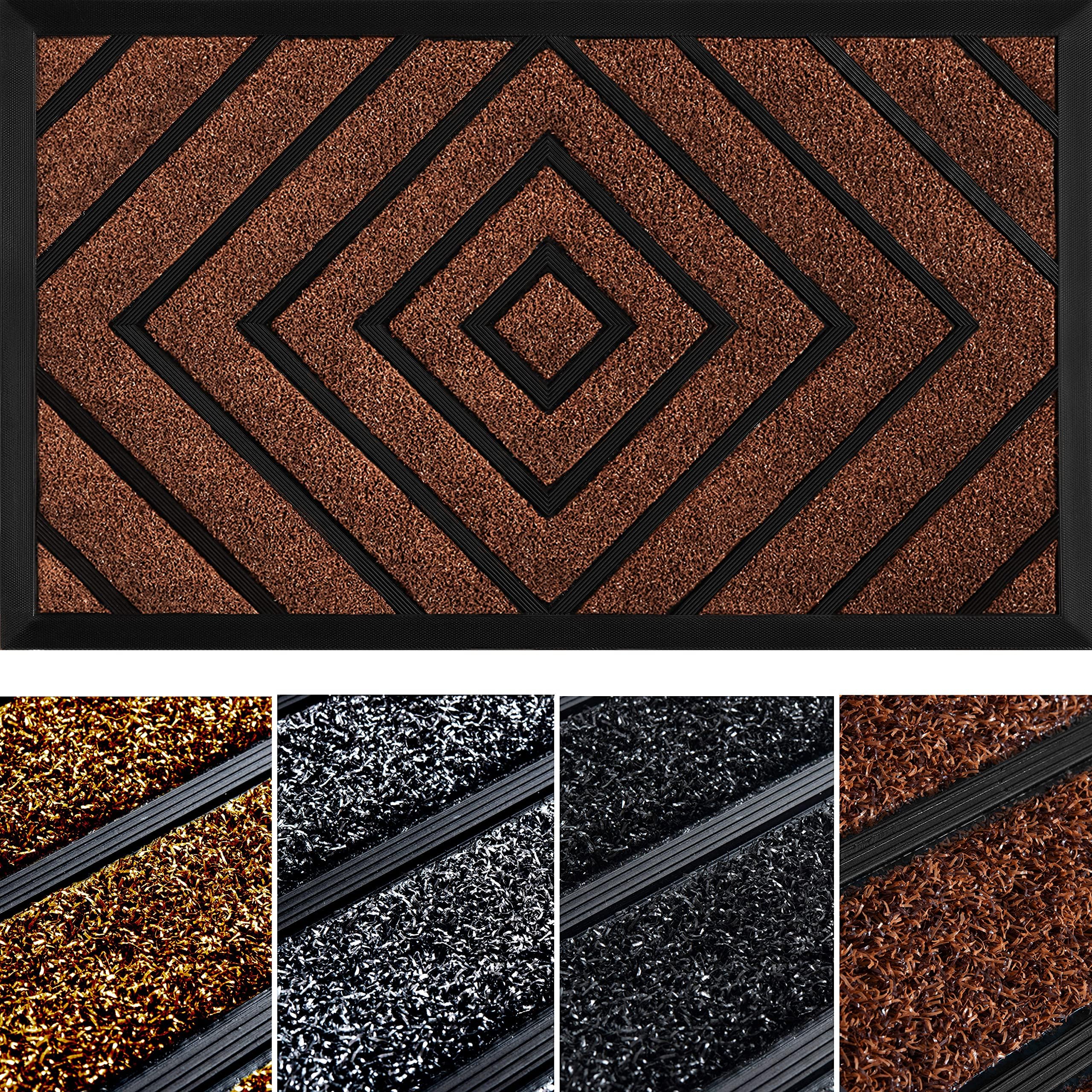 ubdyoDurable - Outdoor - Front - 30x17 - welcome mats, Door Mats Indoor - Entryway Rug