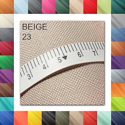 1buy3 Meterweise Oxford 600D Farbe 23 | BEIGE | Polyester Stoff 150cm breit Meterware wasserdicht Outdoor extrem reissfest ro