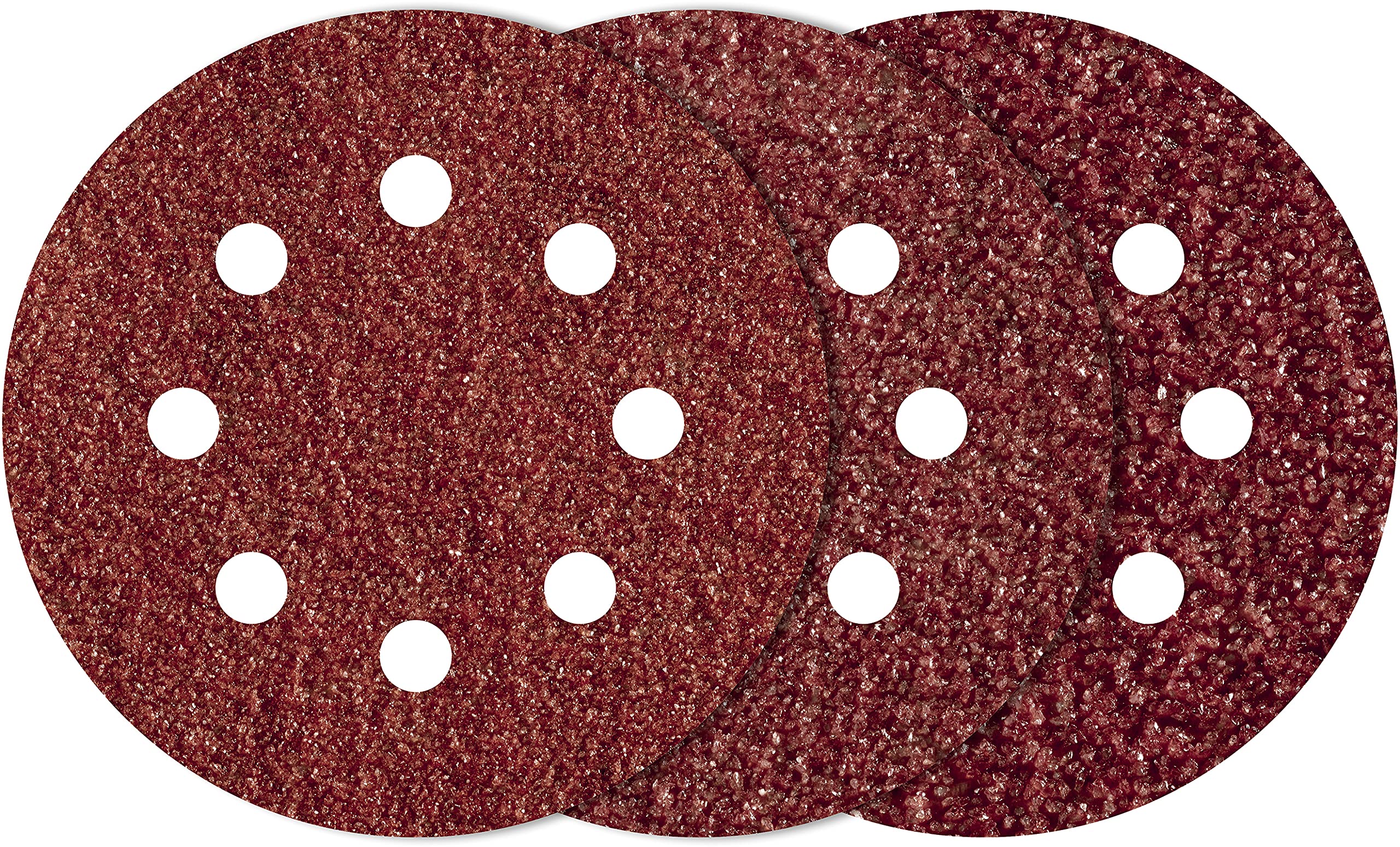 wolfcraft Easy-fix sanding disc set, 15 pcs., for wood/metal I 8401000