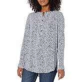 Amazon Essentials Women's Long-Sleeve Woven Blouse