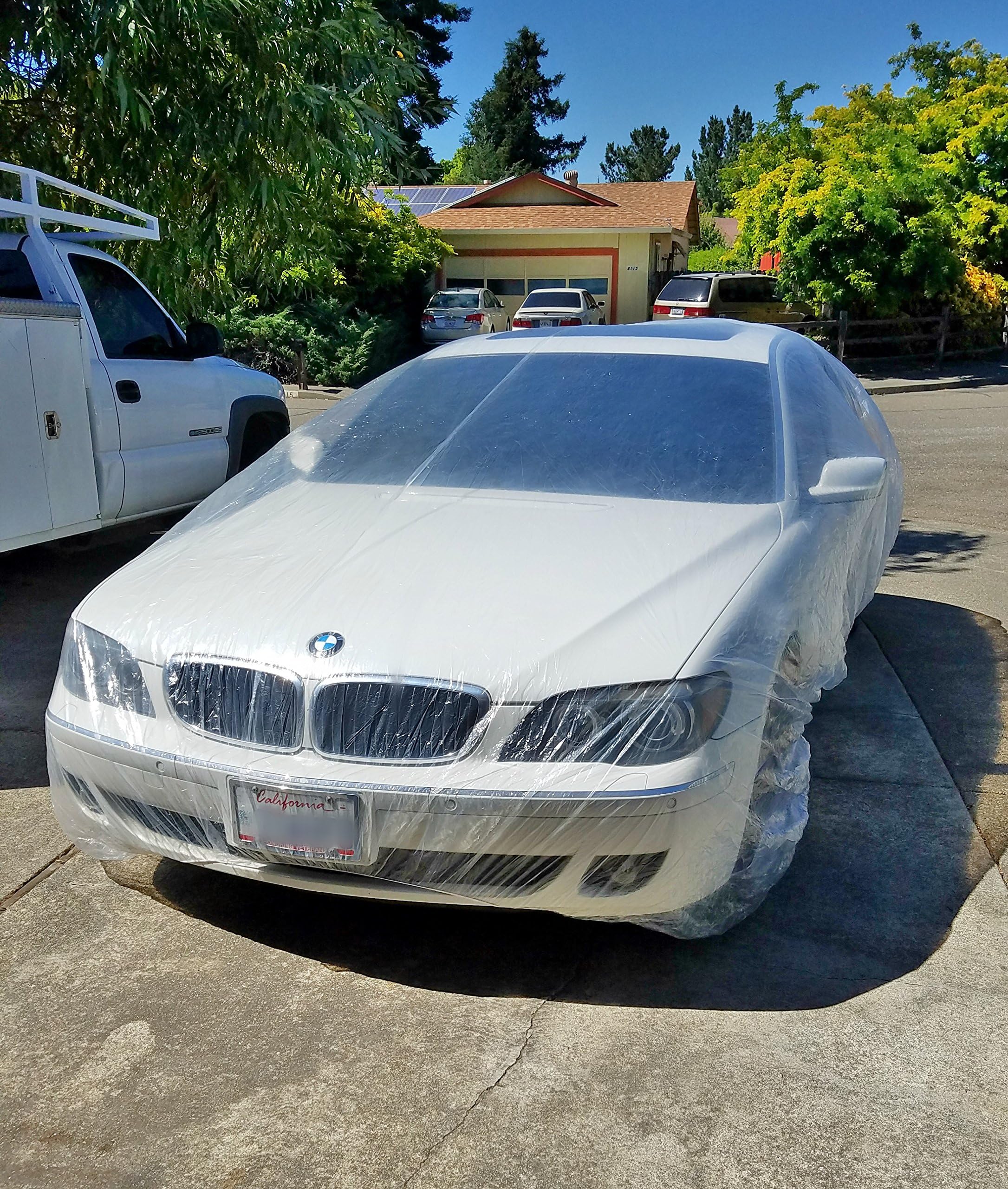 Temporary Car cover- Light Weight-Disposable