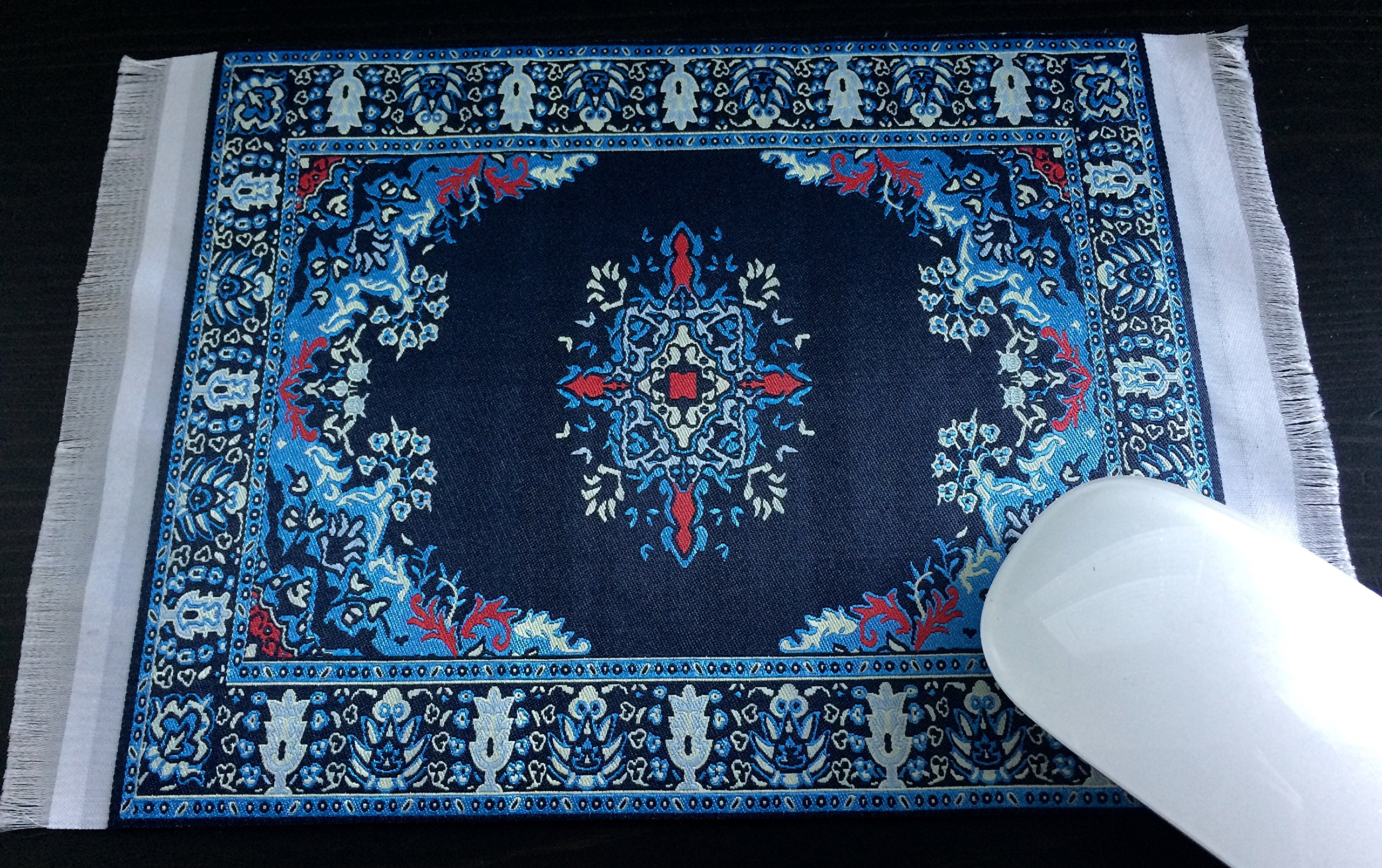 Computer Carpet Mouse Pad Oriental Style Rug Mouse Mat (Set of 2