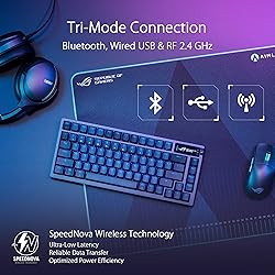 ASUS ROG Azoth 75% Wireless DIY Custom Gaming