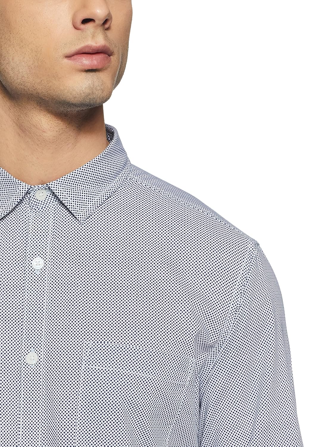 symbol amazon brand men's regular fit casual shirt