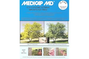 Medicap 75-Pack MD Systemic 12-4-4 Tree Food Implants, 3/8-Inch