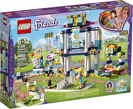 lego friends stephanie's sports arena 41338
