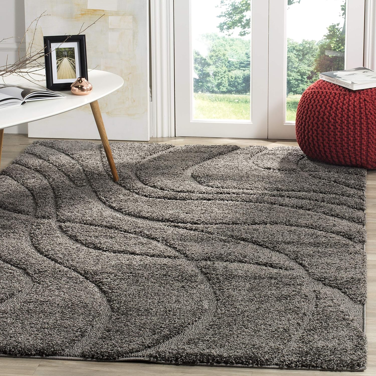 Buy DREAM RUGS Ultra Soft Handwoven high Low Modern Shag Carpets Anti
