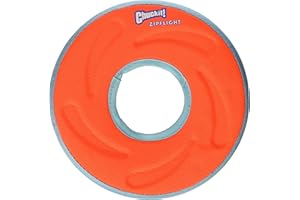 Chuckit 18100 Medium Chuckit! Zipflight Frisbee Dog Toy, Colors may vary