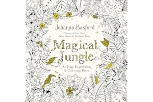 Magical Jungle: An Inky Expedition and Coloring Book for Adults