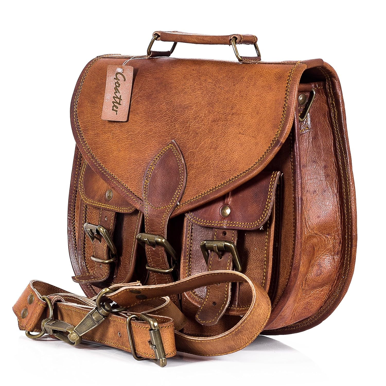 goatter orignal leather girls and women stylish sling bag,