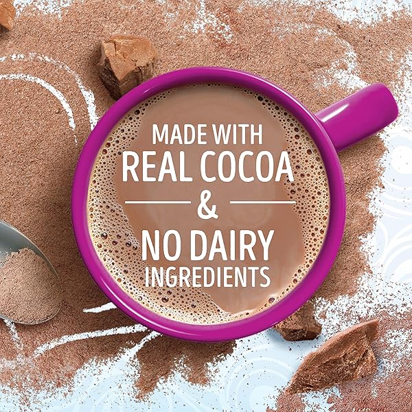 SWISS MISS NON-DAIRY CHOCOLATE FLAVORED HOT COCOA MIX, 1.23 OZ 6 CT