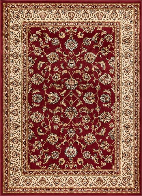 Amazon De Noble Sarouk Red Persische Floral Orientalischer