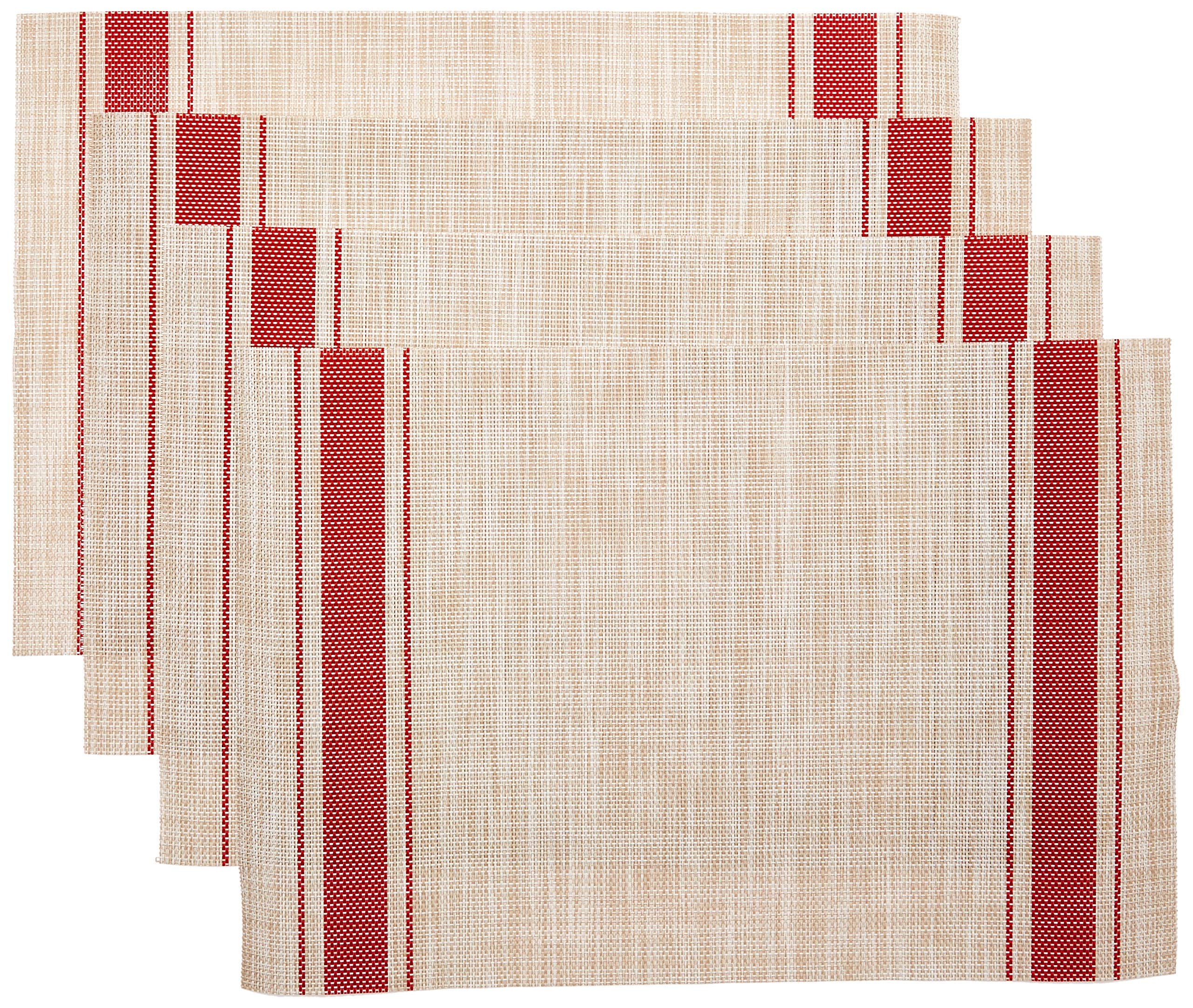 Elegant Placemat Set. Pack of 4 Italian Design Placemats