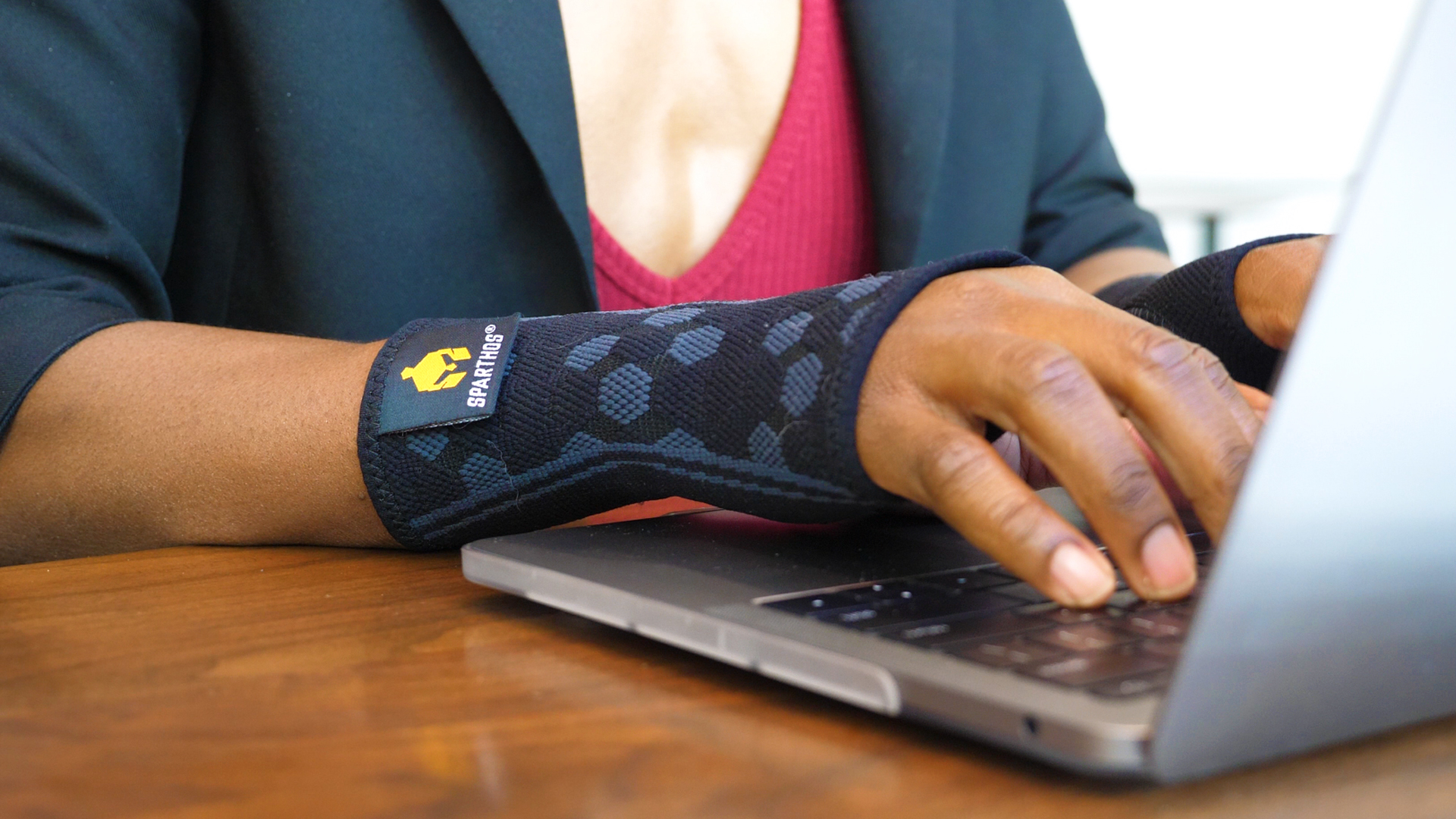 6 Sparthos+Wrist+Support+Sleeves+Pair