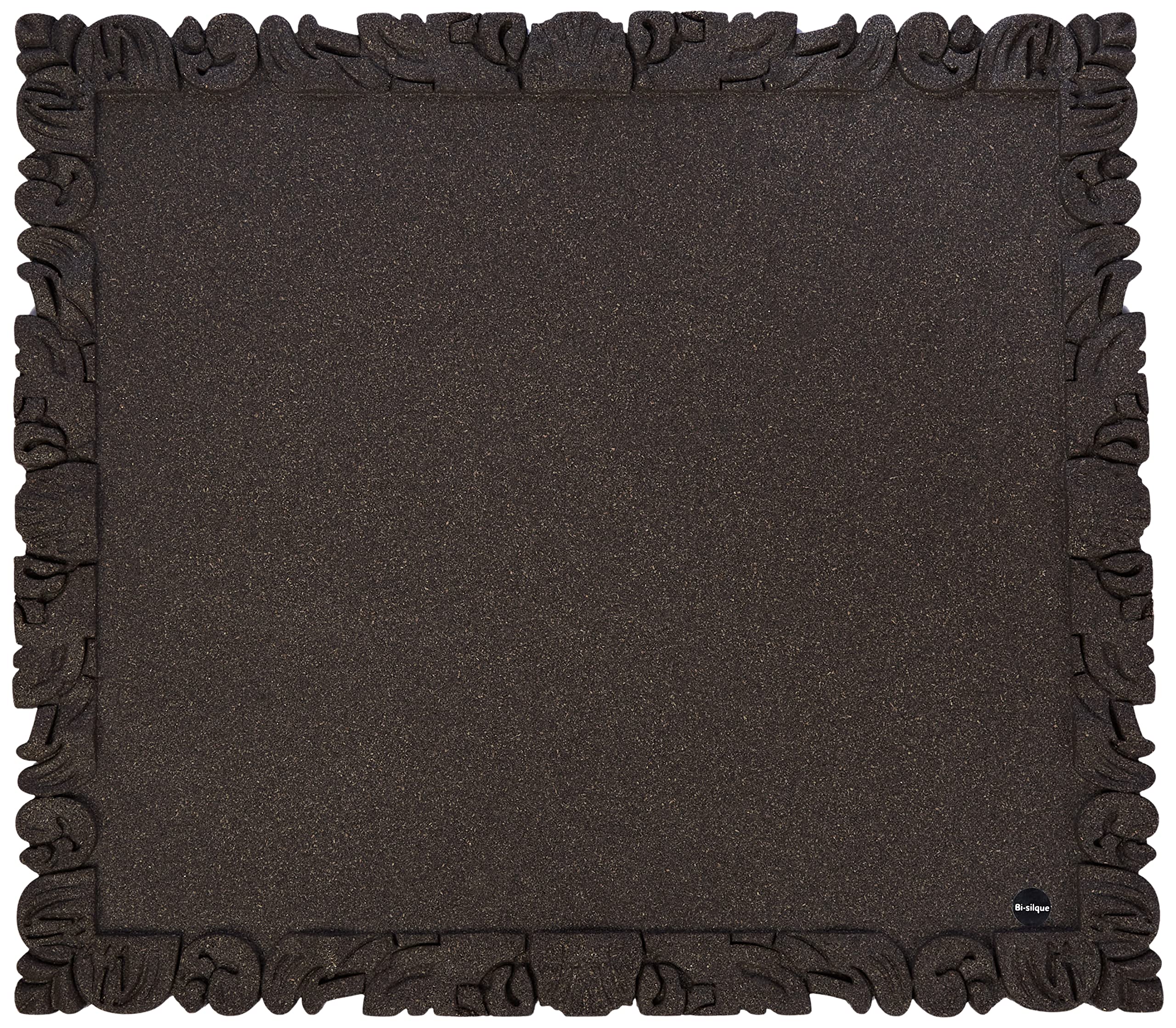 Bi-Office Rococork Notice Board, 40 x 45 cm, Black Cork Surface