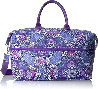 vera bradley lighten up expandable travel bag