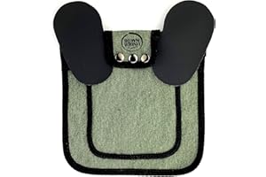 DOWN UNDER OUTDOORS Medium-Large Chicken Saddle with Adjustable Straps, Chicken Apron, Poultry Saver, Pet Supplies, Including Shoulder Cover (Green)