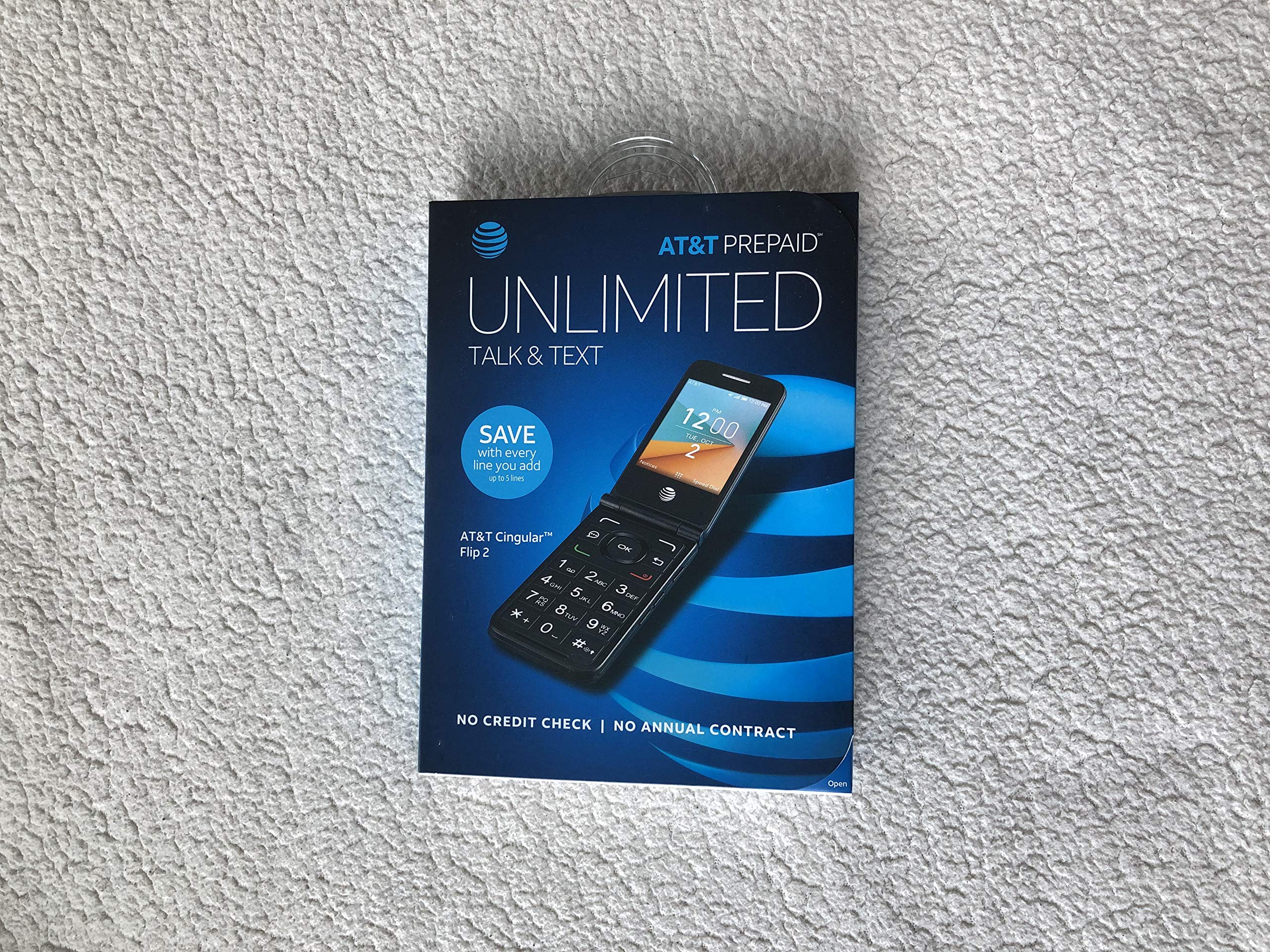 Mua Alcatel Cingular Flip 2 AT&T Prepaid GoPhone 4g LTE 4GB Flip Phone