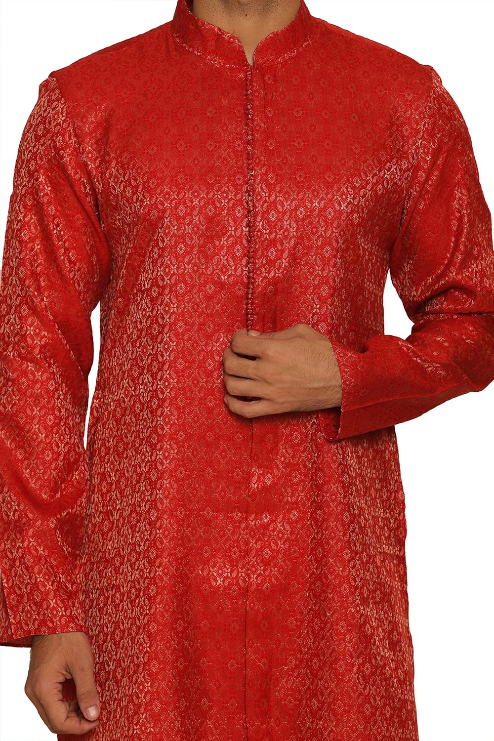 manyavar men's silk kurta pyjama