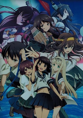 Amazon 艦隊これくしょん 艦これ クリアファイル 集合柄 吹雪 睦月 夕立 金剛 赤城 加賀 長門 大和 アニメ 萌えグッズ 通販