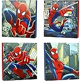 Marvel Spider-Man Canvas Wall Art (4-Piece)