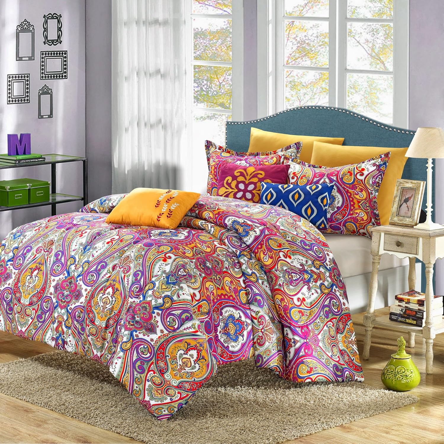 Perfect Home Dubai 12Piece Reversible Comforter Set