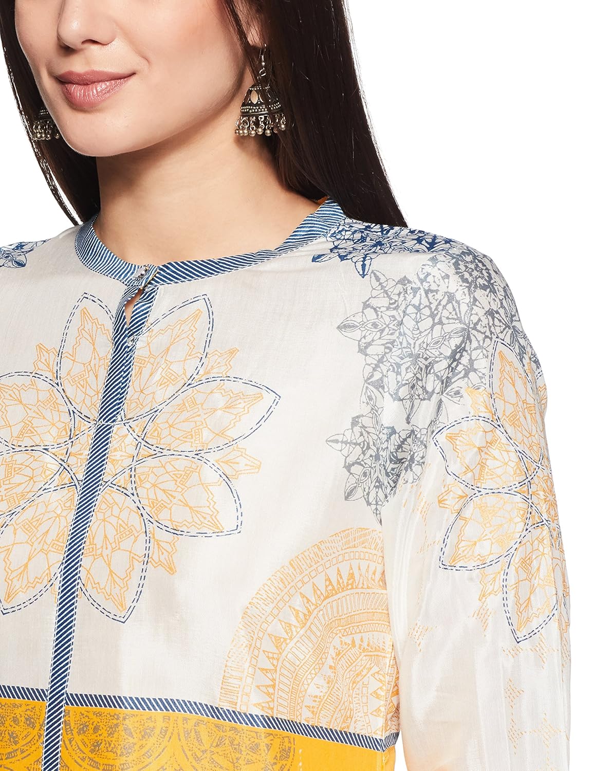 aurelia women's straight fit kurta