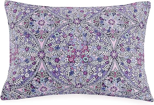 Amazon Com Vera Bradley Kaleidoscope Sham Standard Purple Home