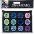 Cosmic Shimmer Iridescent Watercolour Palette - Set 2 'Carnival Brights' (12 Colors) - View #9