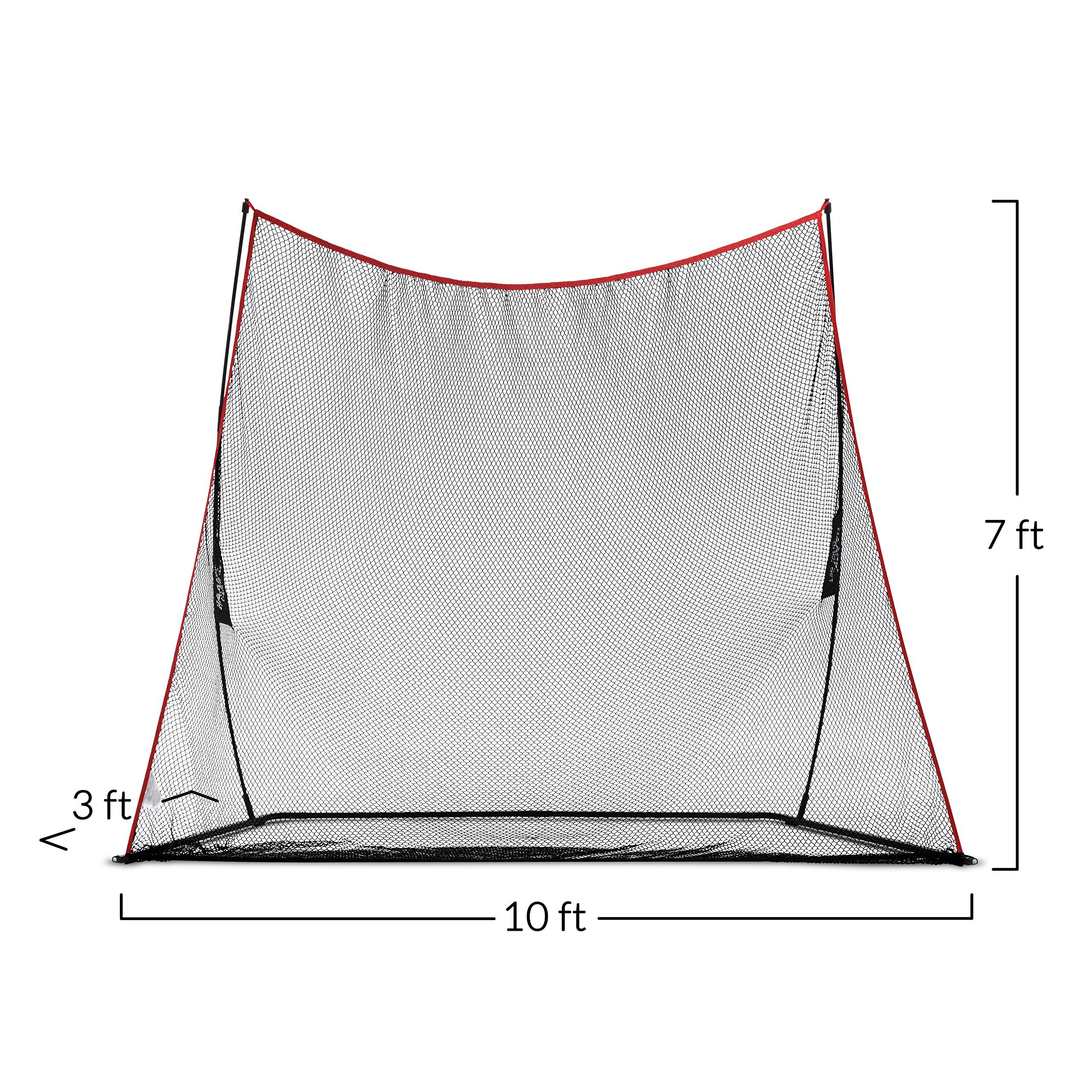 Rukket 10x7ft Haack Golf Net Practice Driving Indoor and Outdoor