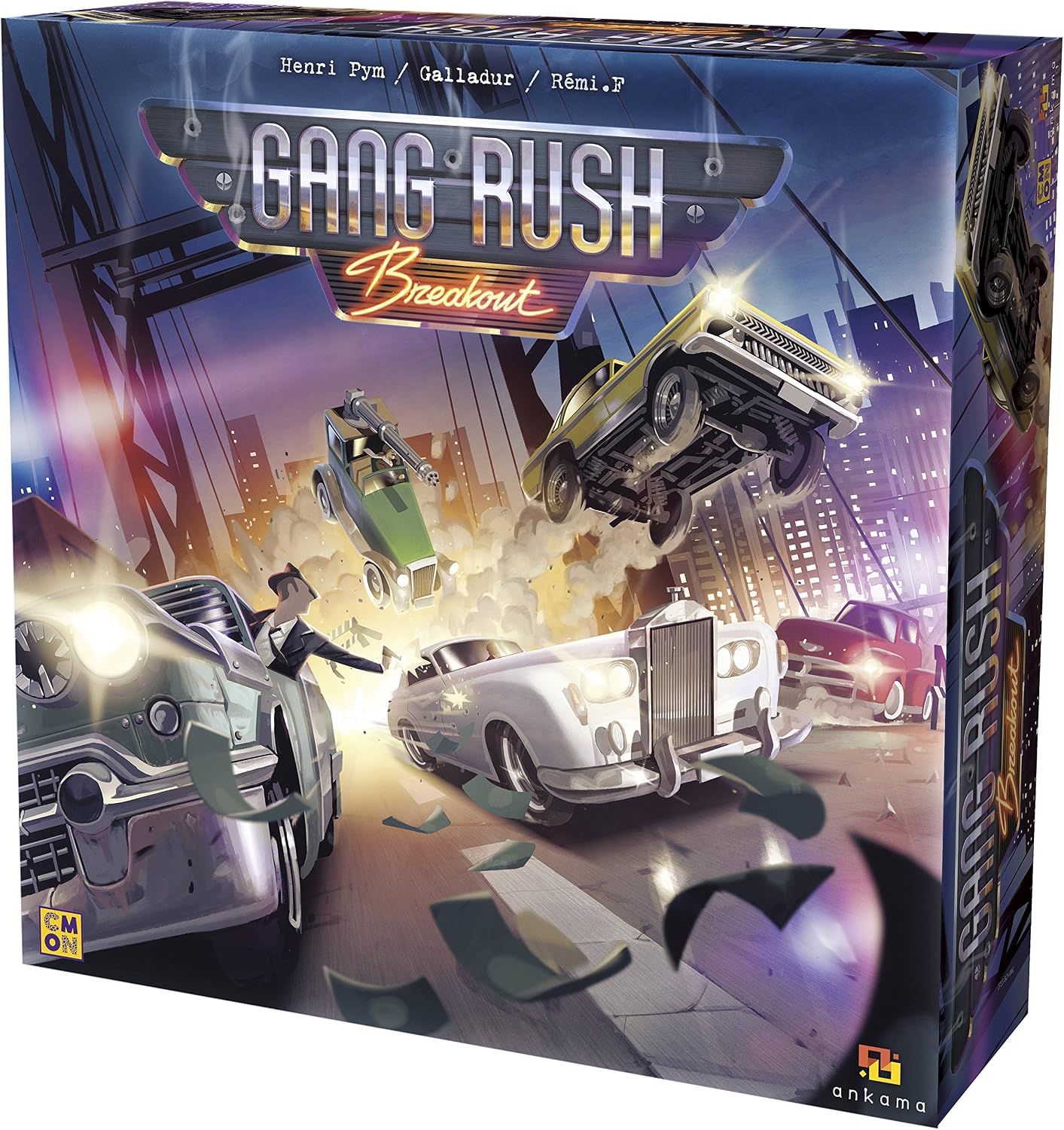 CoolMiniOrNot Gang Rush Breakout, Multicoloured