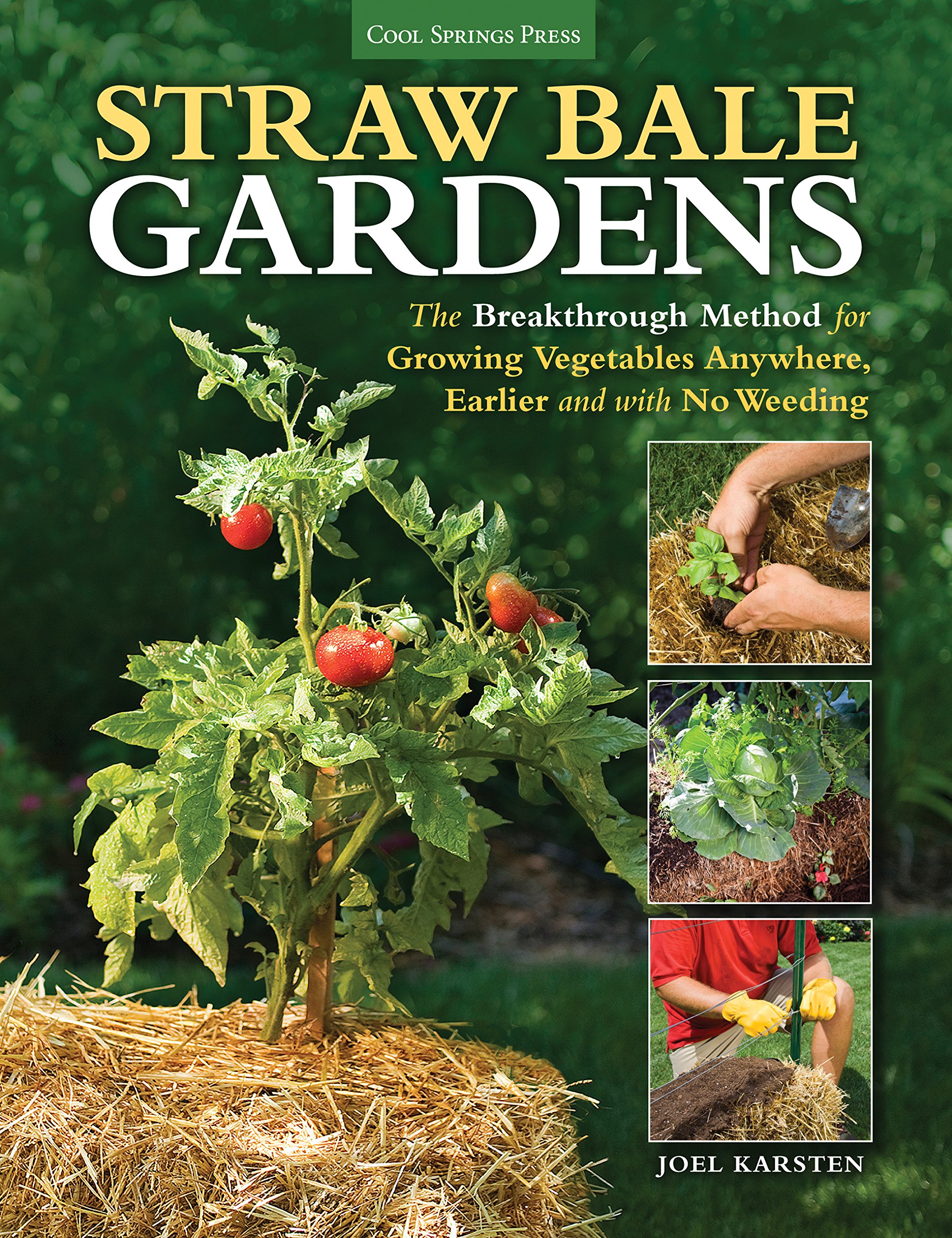 Straw Bale Gardens The Breakthrough Method For Growing Vegetables Anywhere Earlier And With No Weeding Karsten Joel Books Amazon Ca