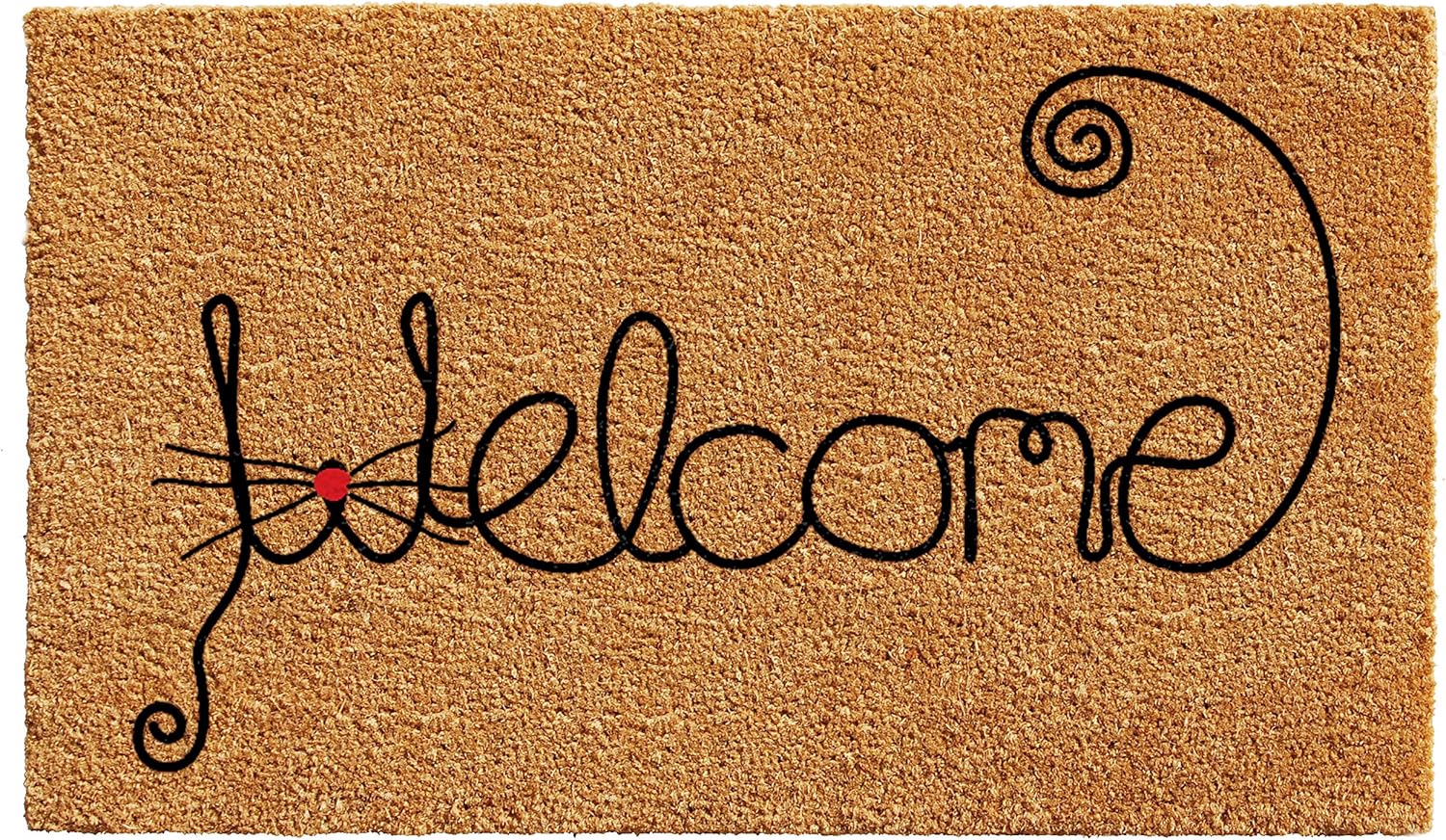 Home & More 102521729 Kitty Curlicue Doormat 17