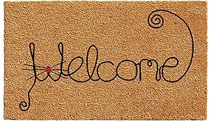 Home & More 102521729 Kitty Curlicue Doormat 17