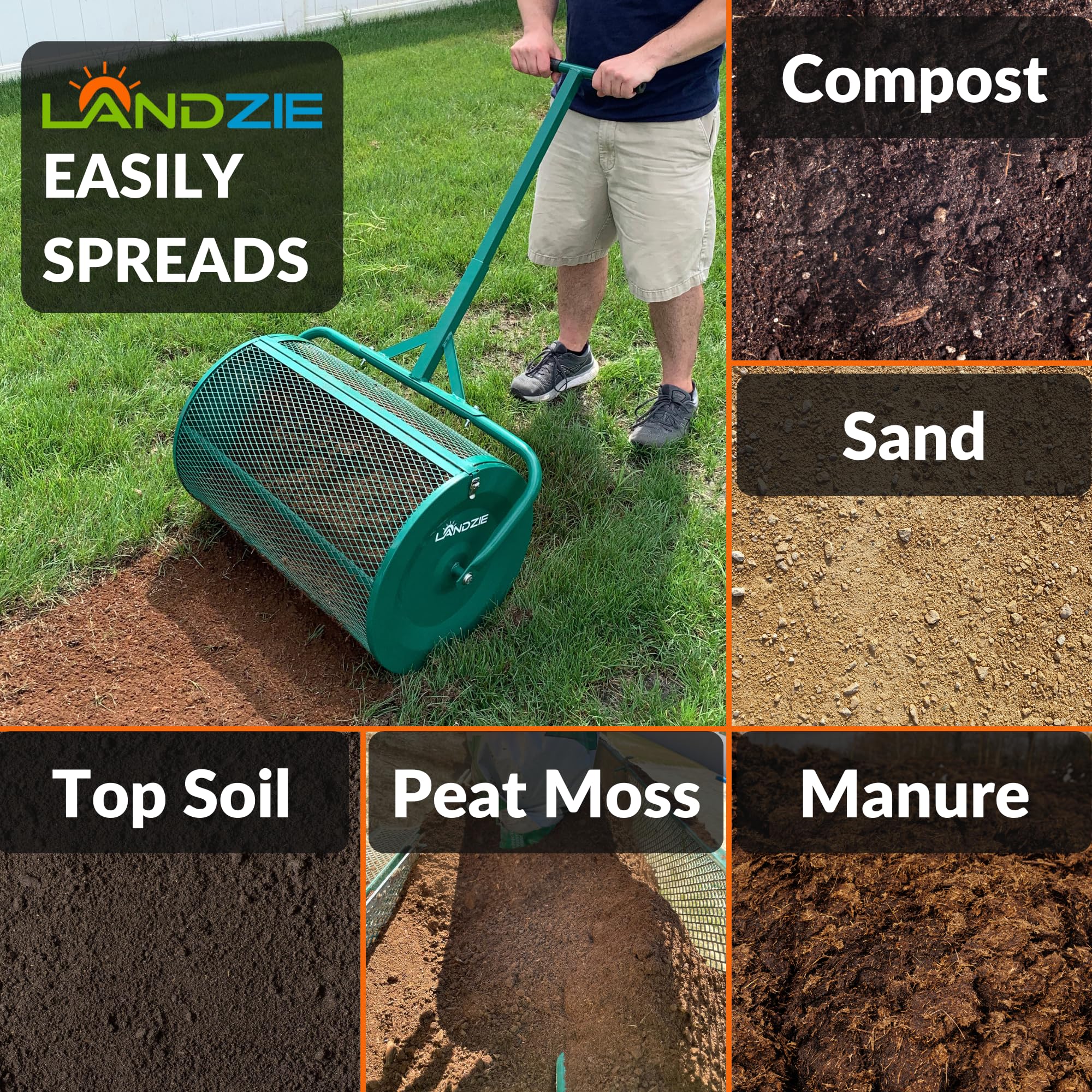 Landzie Lawn & Garden Spreaders