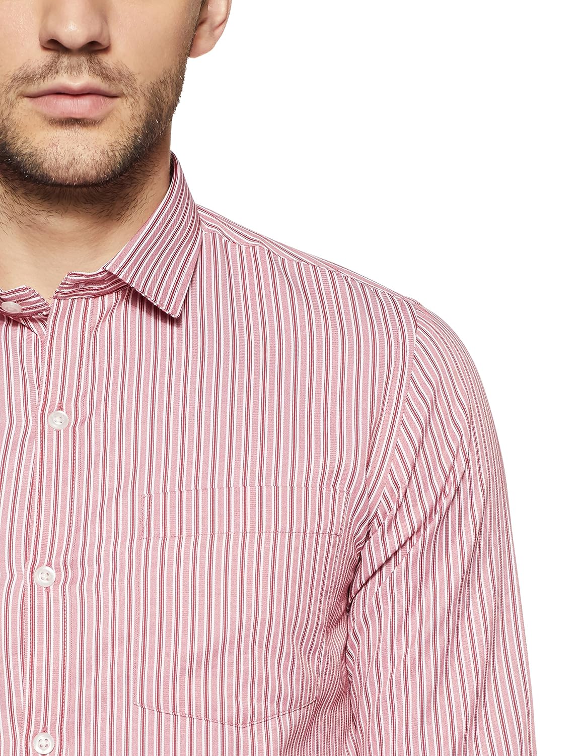 ex by excalibur men's solid regular fit formal shirt