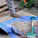 Cost Wise 4M x 8M Tarpaulin Sky Blue - Waterproof Ground Sheet Shelter Tarp view 9