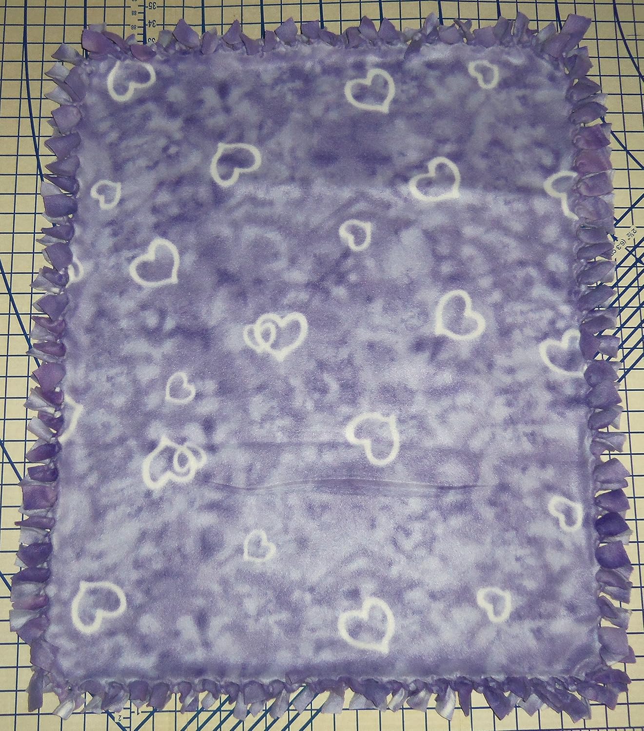 tie baby blanket