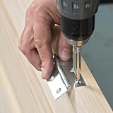 Trend 3-Piece Quick Release Drill Bit Guide Set 1/4 Inch Hex HSS view 5