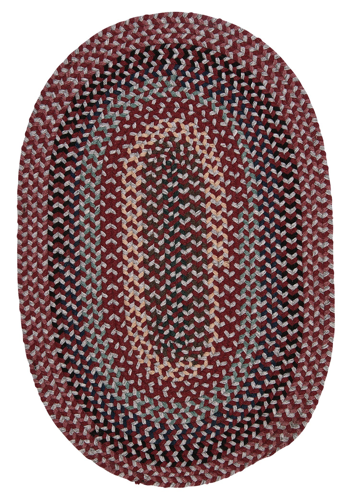 Boston Common Polypropylene Braided Rug, 2-Feet by