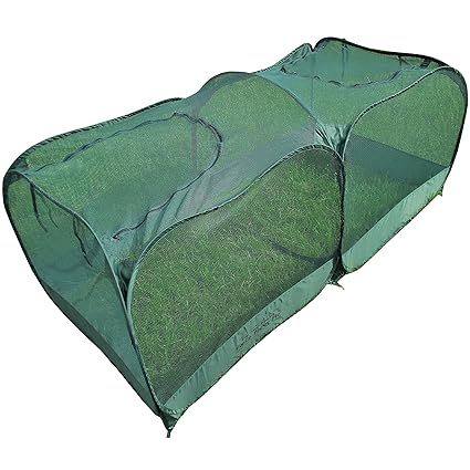 Rite Farm Products Pop Up Poultry Pen Portable Chicken And Rabbit Bird Run Peck Cage Coop Play